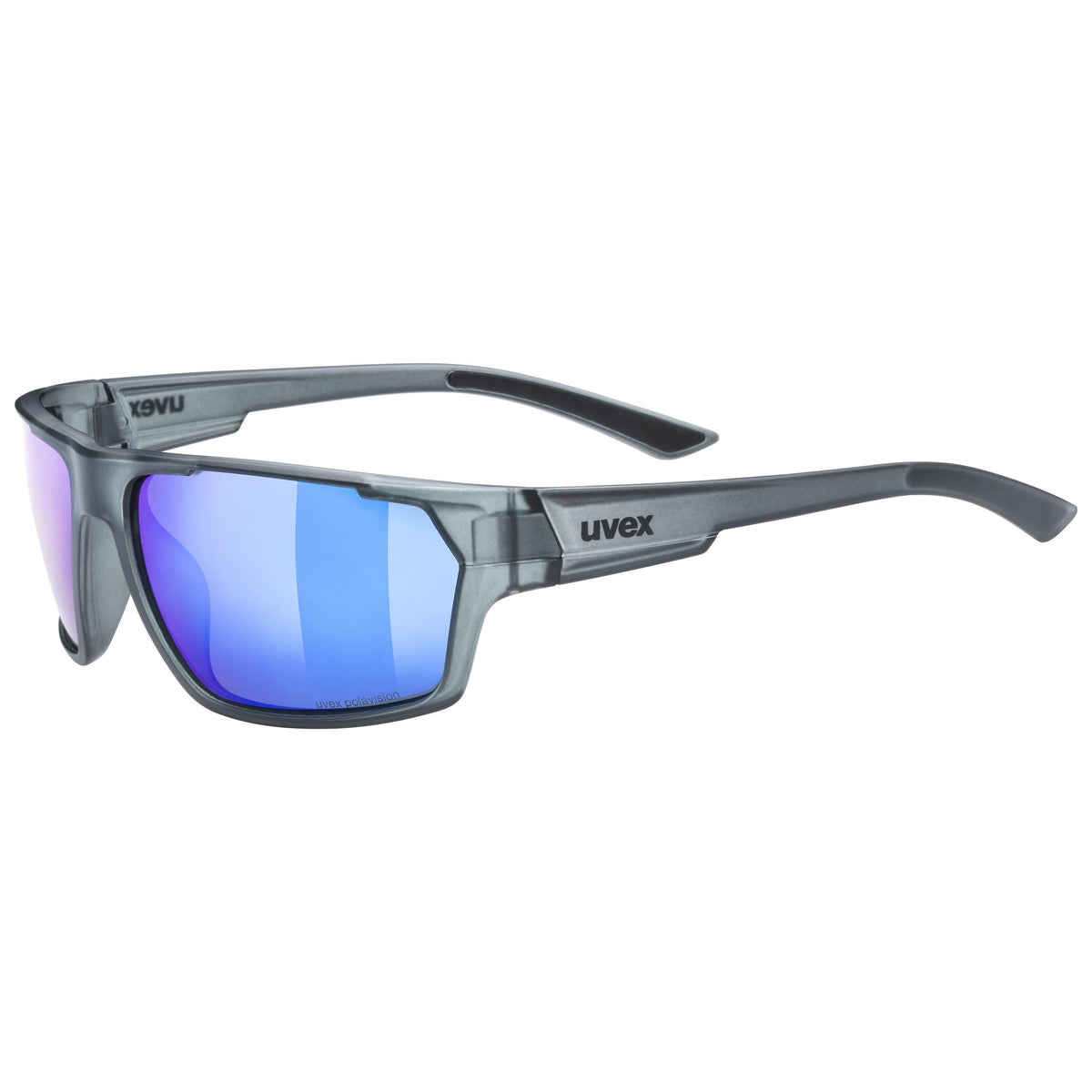 UVEX SPORTSTYLE 233 P P SMOKE MAT/MIR.BLUE