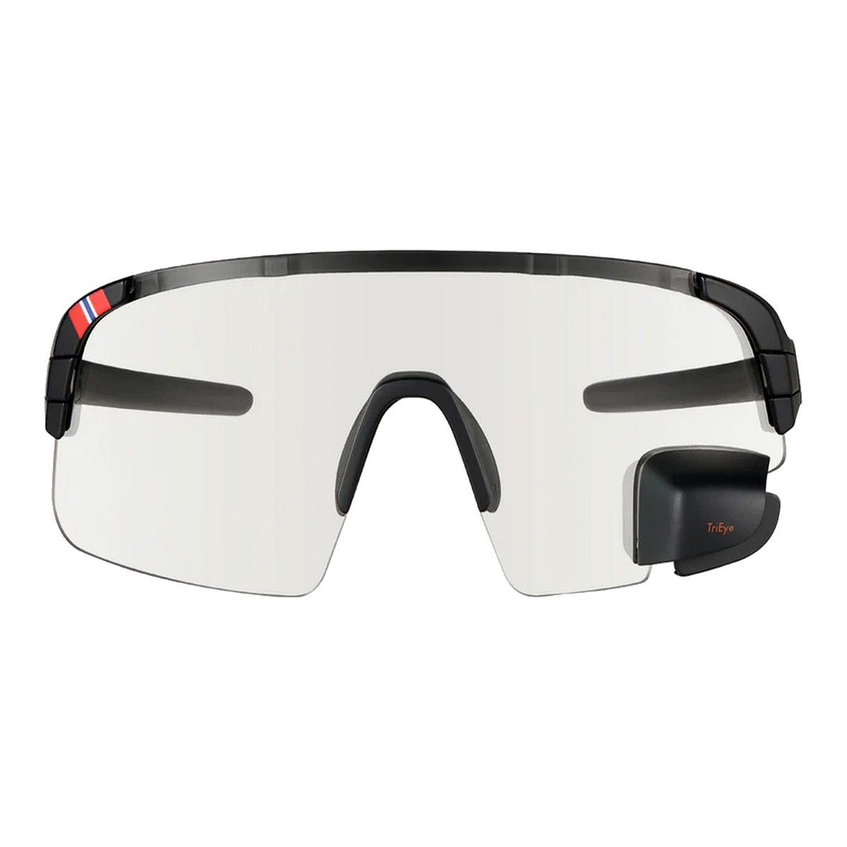 TRIEYE VIEW SPORT PHOTOCHROMATIC FULL SPECTRUM GLASSES WITH MIRROR; MEDIUM