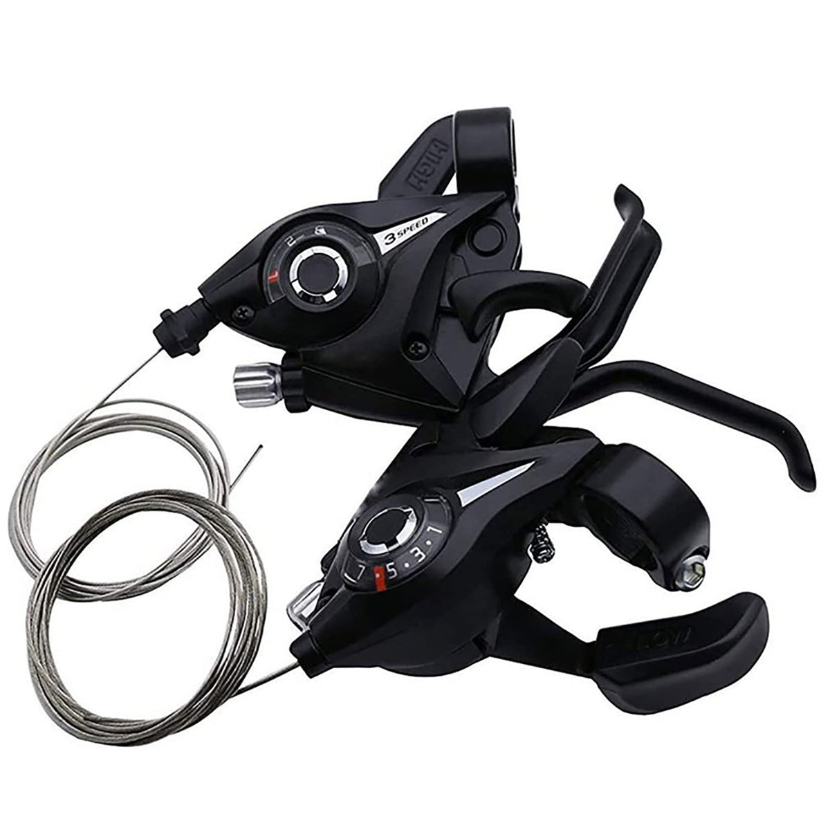 DMAIP 2Pcs Professional EF51-7 3x7/8 21/24Speed MTB Bicycle Bike Left Right Brake Lever Shifter Set