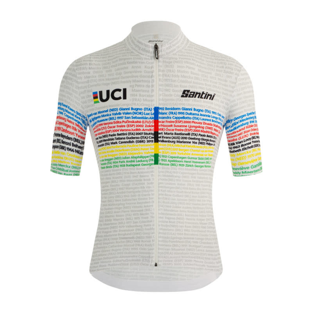 UCI WORLD CHAMPION JERSEY-WHITE