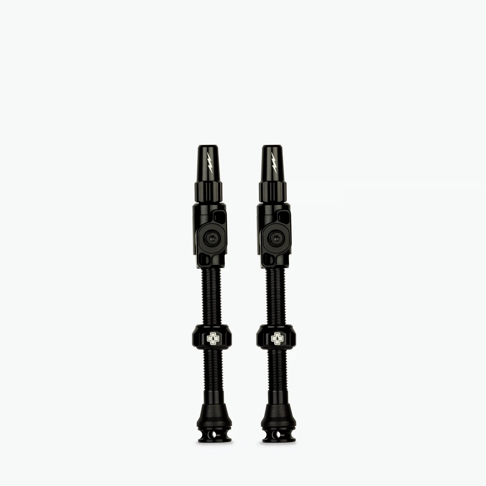MUC-OFF BIG BORE LITE TUBELESS VALVES BLACK 45MM