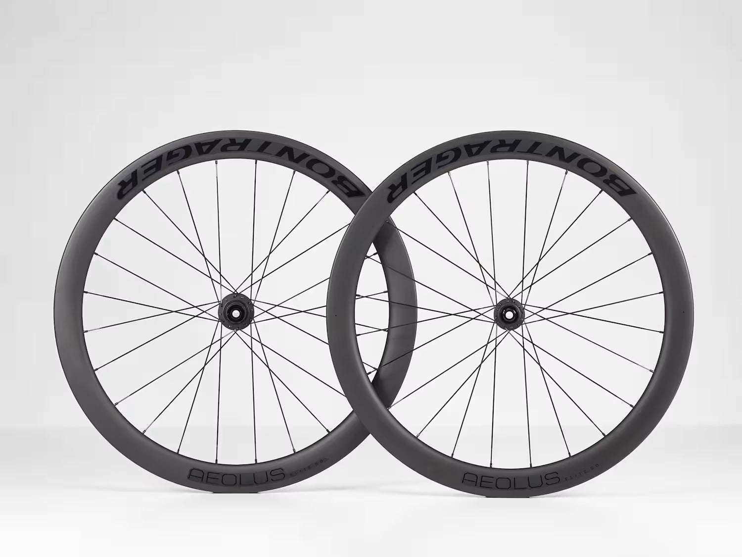 Wheel Front Bontrager Aeolus Elite 50 TLR Disc 100mm Black