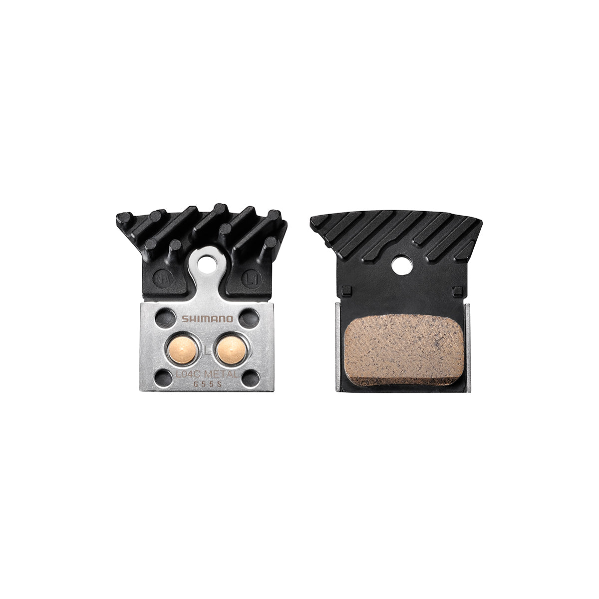 Shimano Disc Brake Pad Set Metal L04C Incl Spring/Split Pin 1Pair
