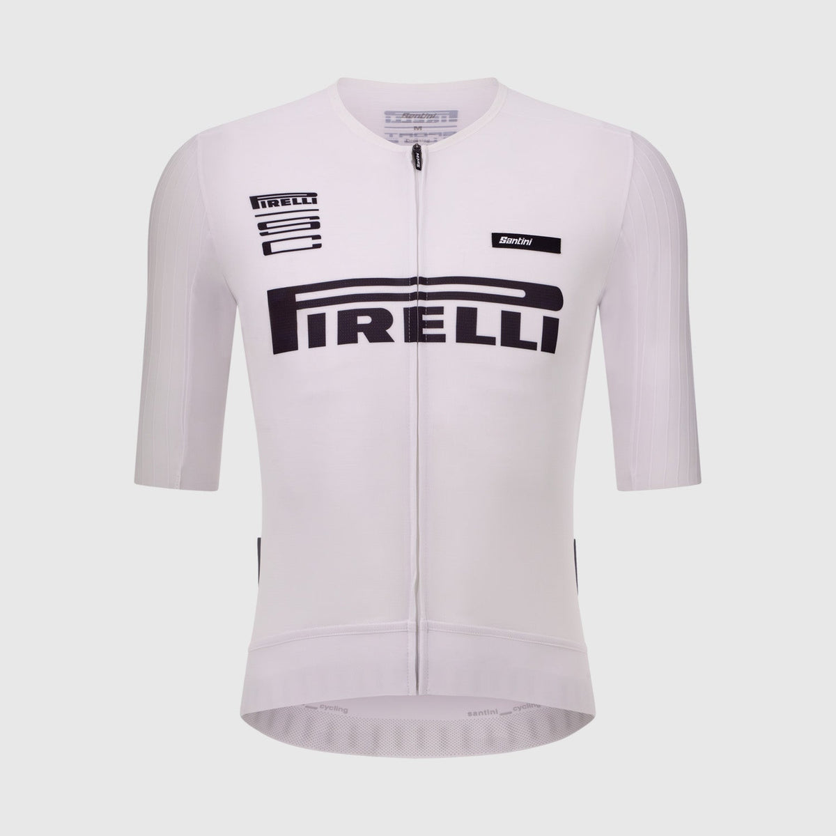 Santini Pirelli Fast Aero Race Jersey White