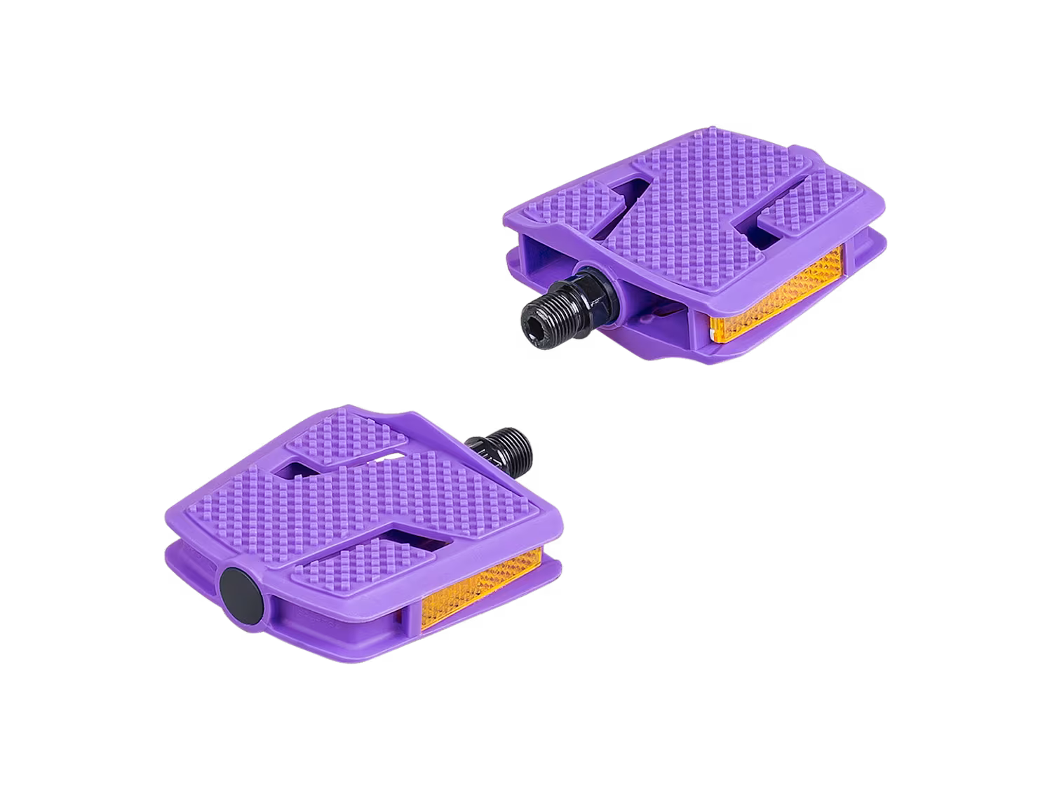 TREK KIDS' PLATFORM LARGE PEDAL SET VIOLET