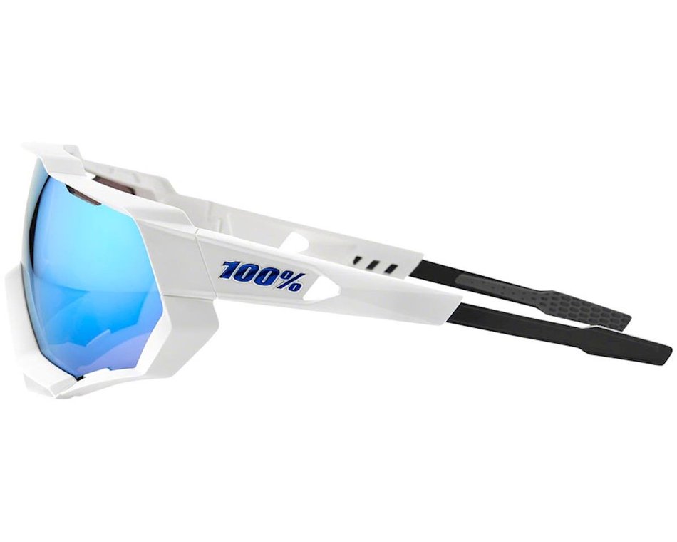 SPEEDTRAP-WHITE - BLUE LENS