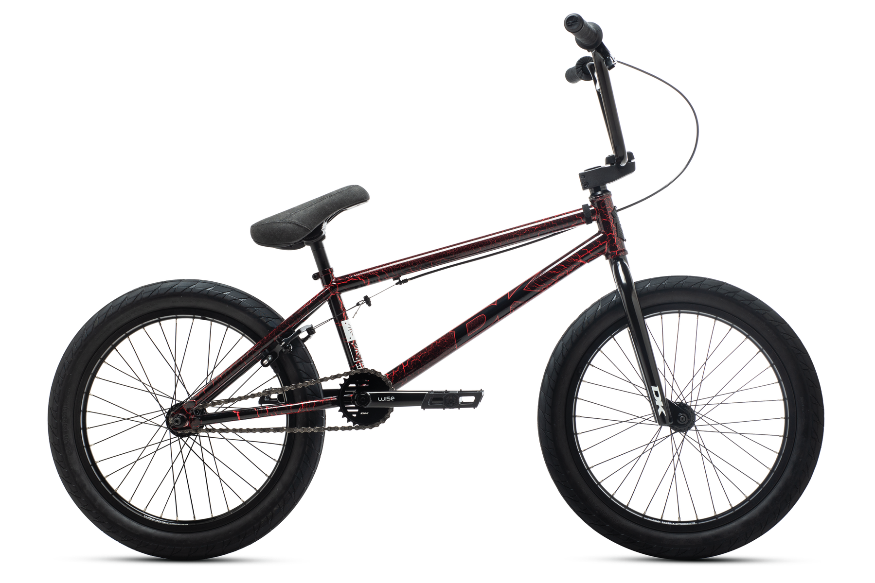 DK HELIO BMX BLACK CRACKLE 20"