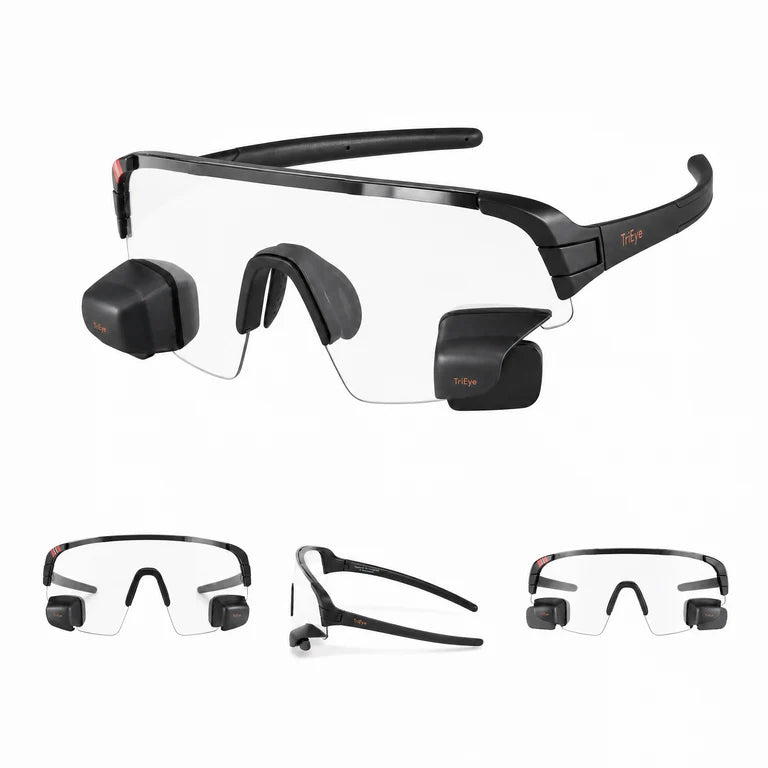 TRIEYE VIEW SPORT PHOTOCHROMATIC FULL SPECTRUM LARGE DUAL W/2 MIRRORS; MEDIUM