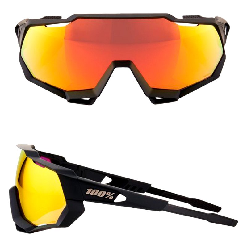 SPEEDTRAP BLACK - RED LENS