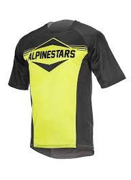 MESA S-S JERSEY BLACK-YELLOW L
