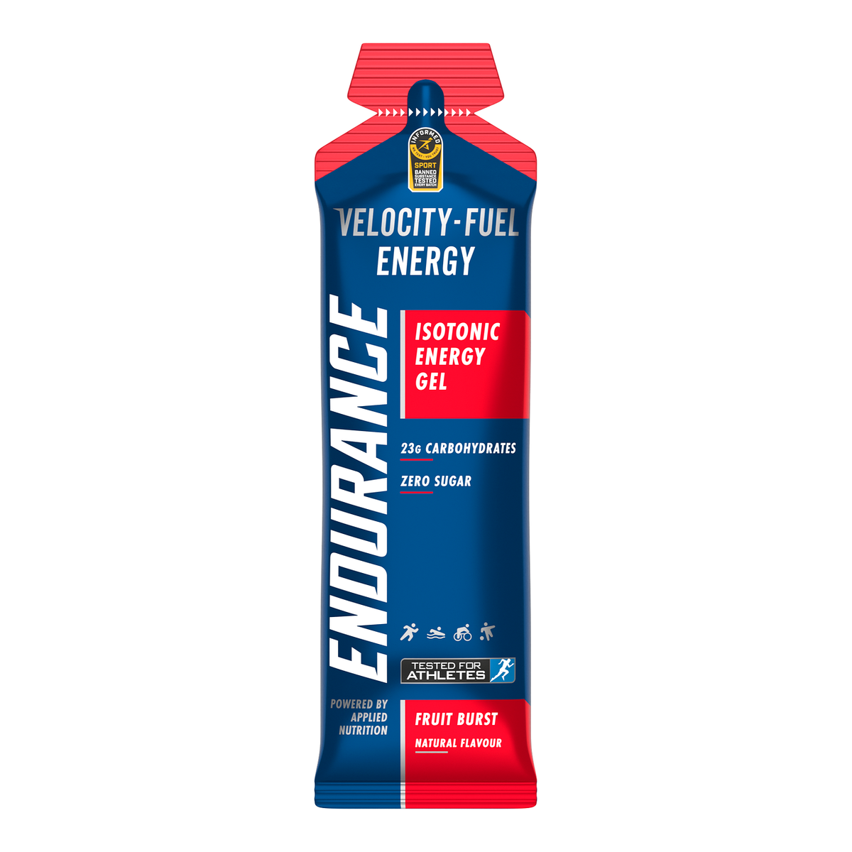 Endurance Velocity-Fuel Energy Gel Fruit Burst 60G