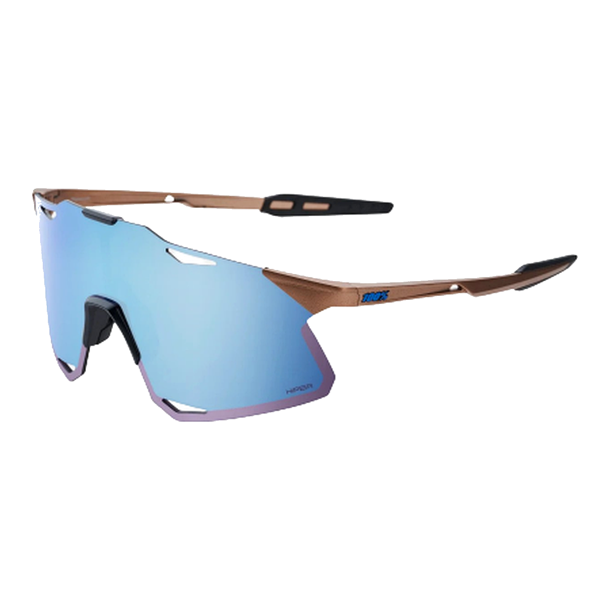 100% HYPERCRAFT EYEWEAR COPPER/HIPER BLUE.MIRROR LENS