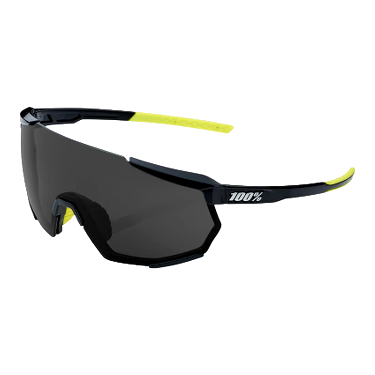 100% RACETRAP 3.0 GLOSS BLACK/SMOKE LENS
