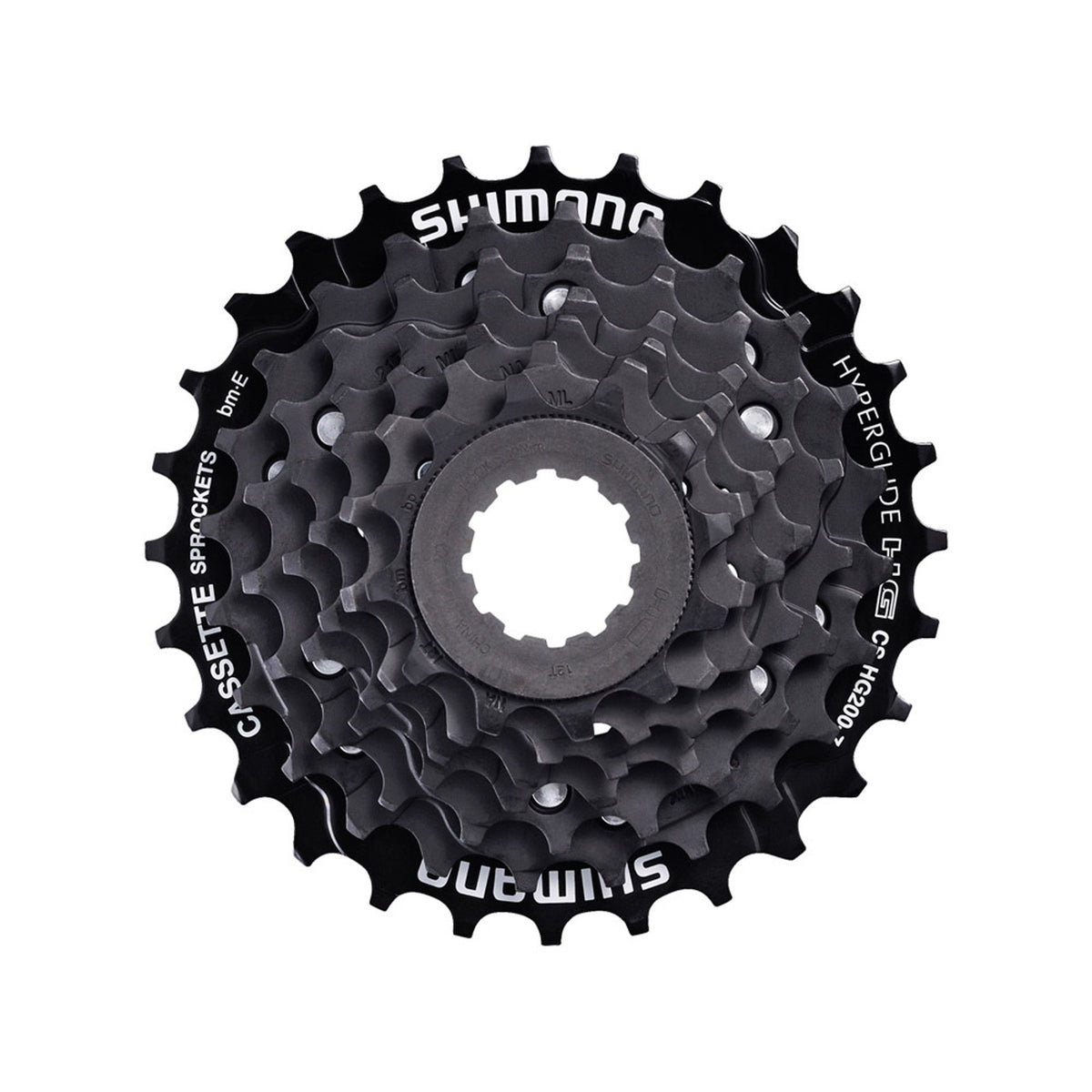 SHIMANO TOURNEY CS-HG200-7 CASSETTE BLACK 7S/12-28T