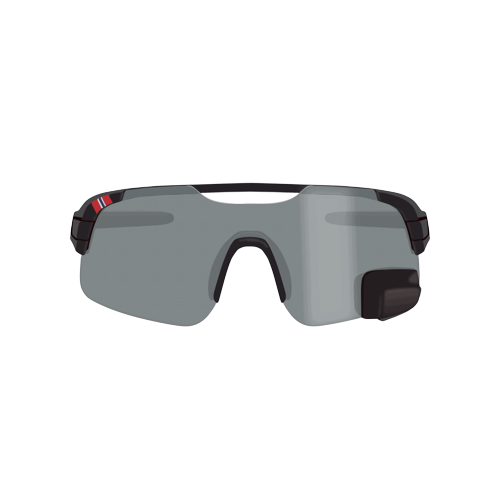 TRIEYE VIEW AIR PHOTOCHROMATIC CYCLING GLASSES WITH MIRROR