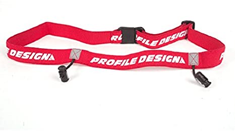 RACE NUMBER BELT RED
