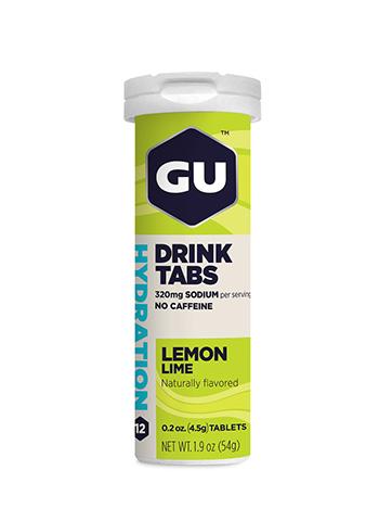 GU HYDRATION DRINK TABS- LEMON LIME