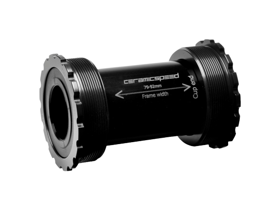 CERAMICSPEED BSA BOTTOM BRACKET FOR SRAM DUB ROAD COATED BLACK