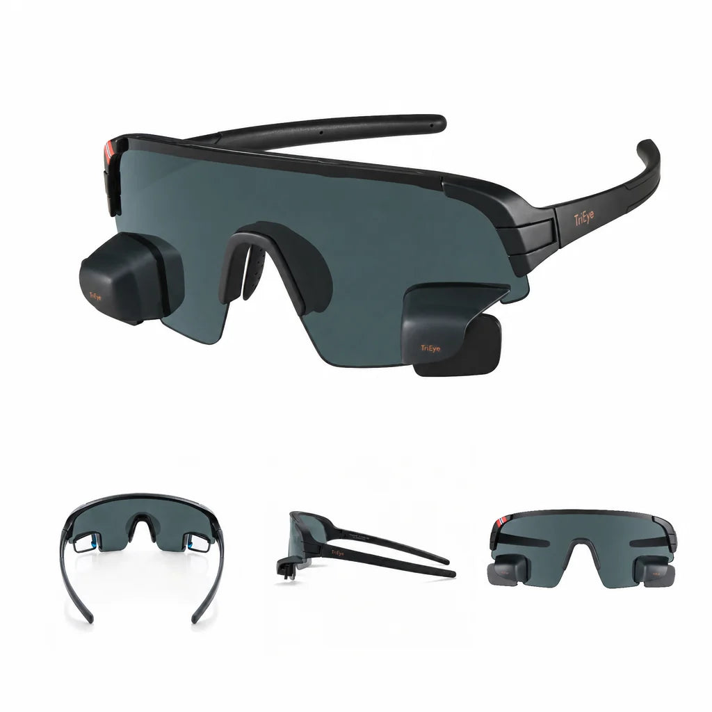 TRIEYE VIEW SPORT POLARIZED LARGE DUAL W/2 LARGE MIRRORS; SMOKE-MEDIUM