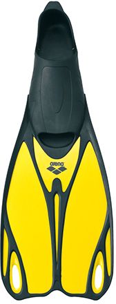 SEA DISCOVERY JR FINS YELLOW/BLACK FIN, 33/35