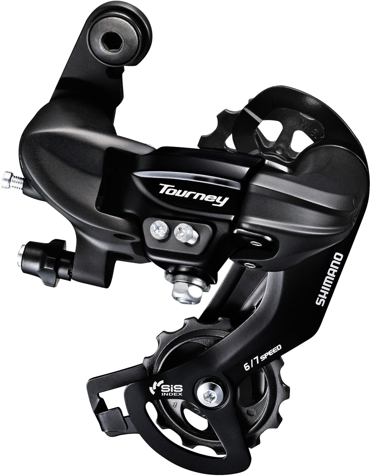 SHIMANO TOURNEY TY300 REAR DERAILLEUR BLACK 7S/MAX 43T