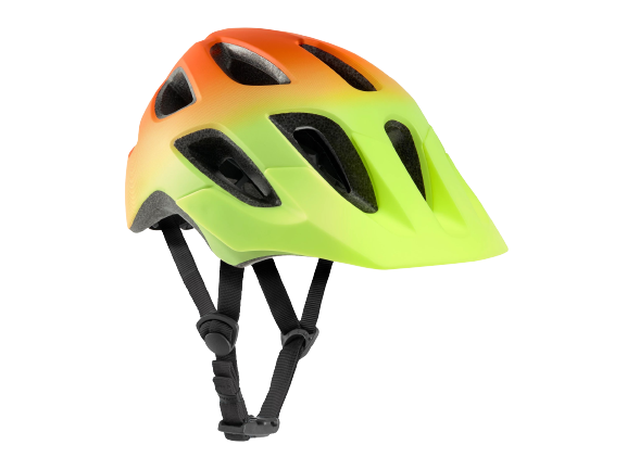 BONTRAGER TYRO YOUTH BIKE HELMET-ORANGE /YELLOW