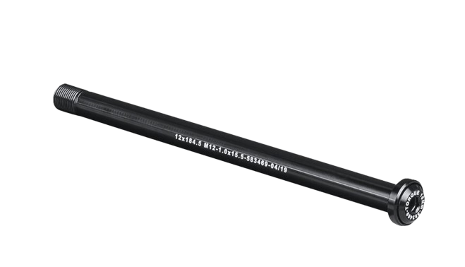 SKEWER BONTRAGER THRU 12 X 184MM AXLE LENGTH BLACK REAR