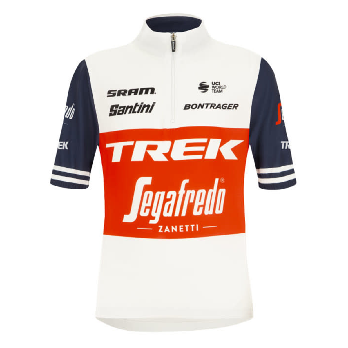 REPLICA KIDS JERSEY TREK SEGAFREDO WHITE-RED