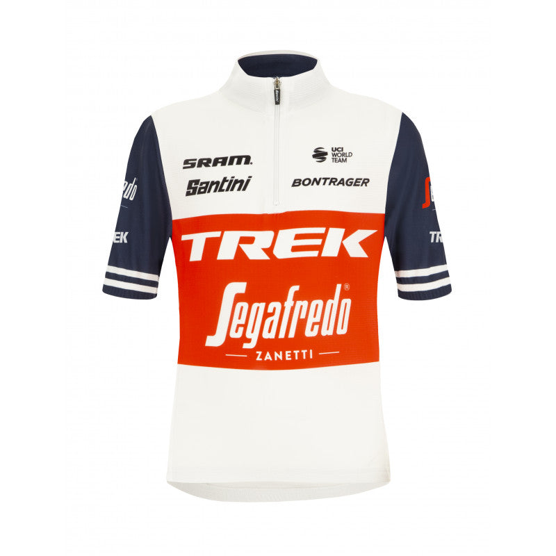 REPLICA KIDS JERSEY TREK SEGAFREDO WHITE-RED
