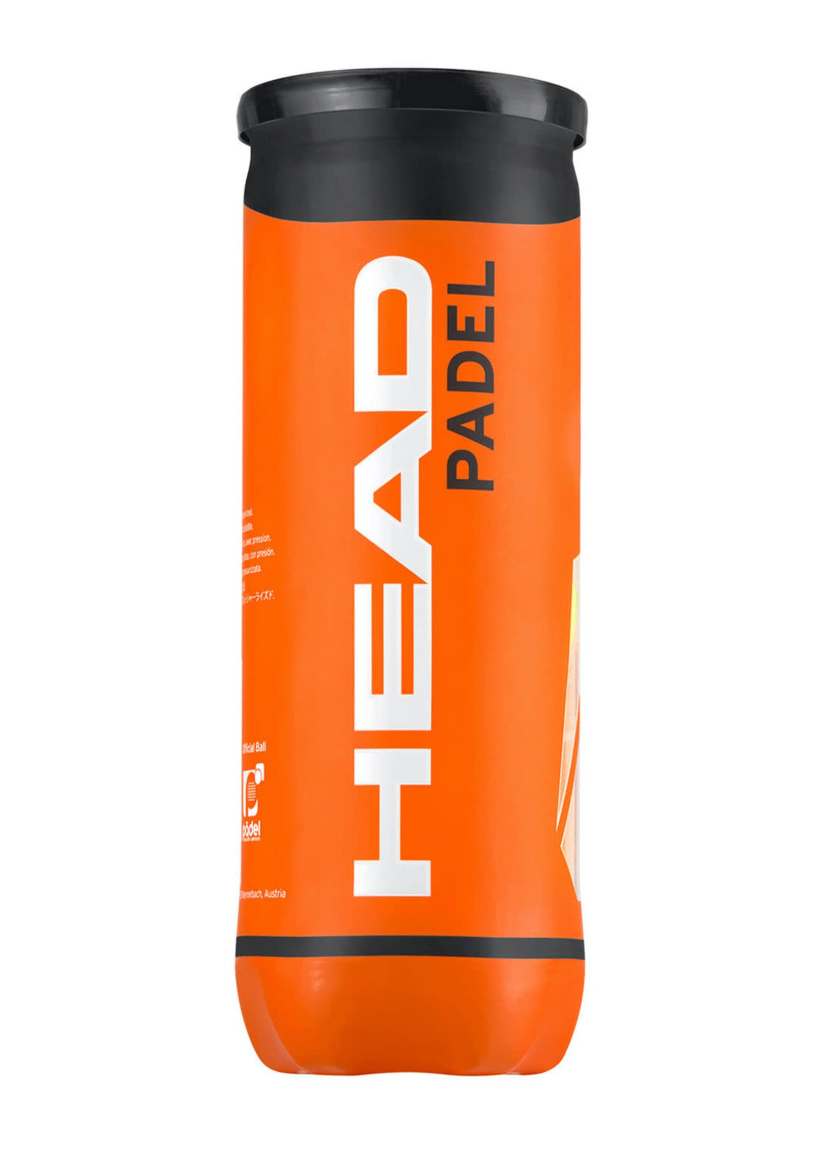 HEAD PADEL BALLS- 3 BALL TUBE