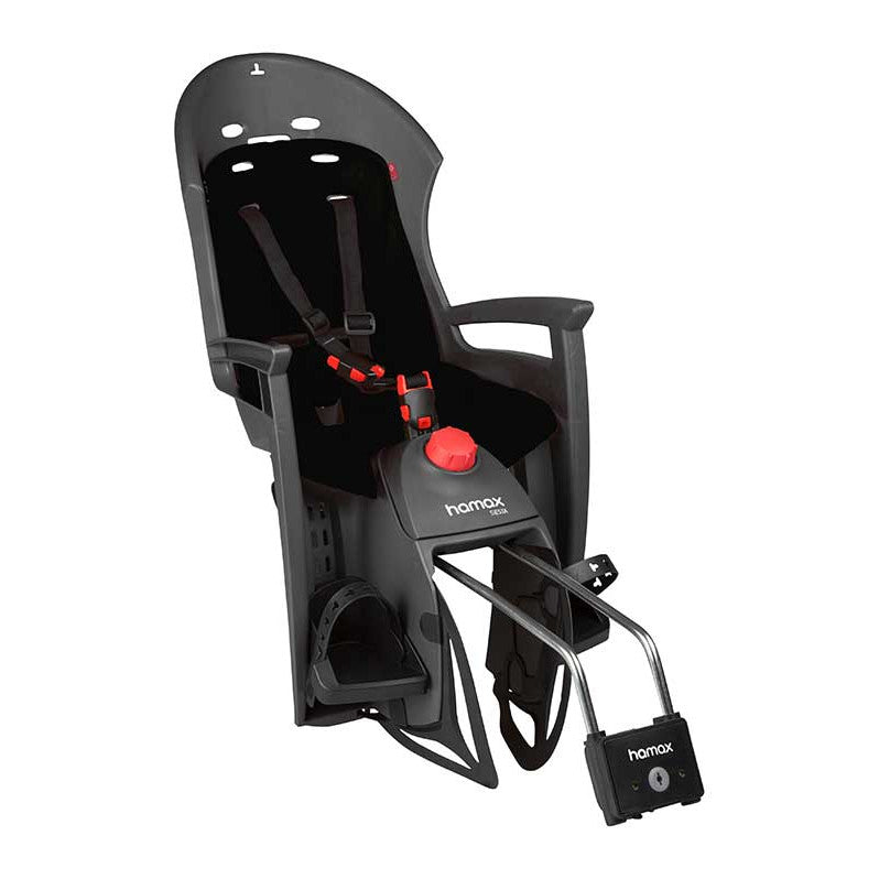 SIESTA W/LOCKABLE BRACKET- GREY/BLACK